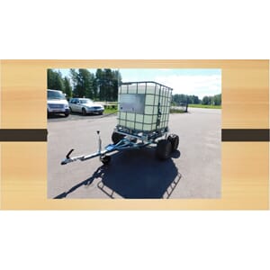 CART TRAILER FOR HAY & W.TANK