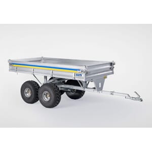 Tippboogie vogn med tippsperre
