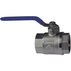 Kuleventil forkrommet