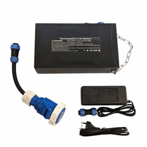 Profisher Batteripakke, lader og adapter