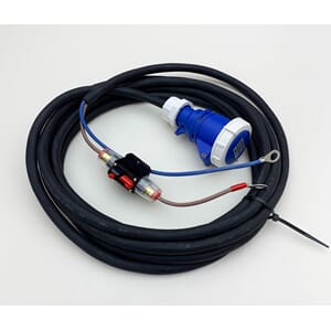 Kabel til Hobbyfisher inkl 40A automatsikring og kabelsko