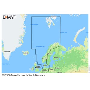 C-map Kart Northern og Central Europe (Til Lowrance)