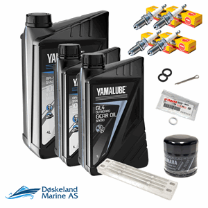 Service Kit Yamaha F200G - 1 År ( 100 Timer)