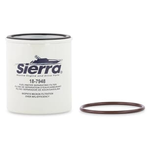 Sierra Vannutskillerfilter 10mikron 1" gjenger